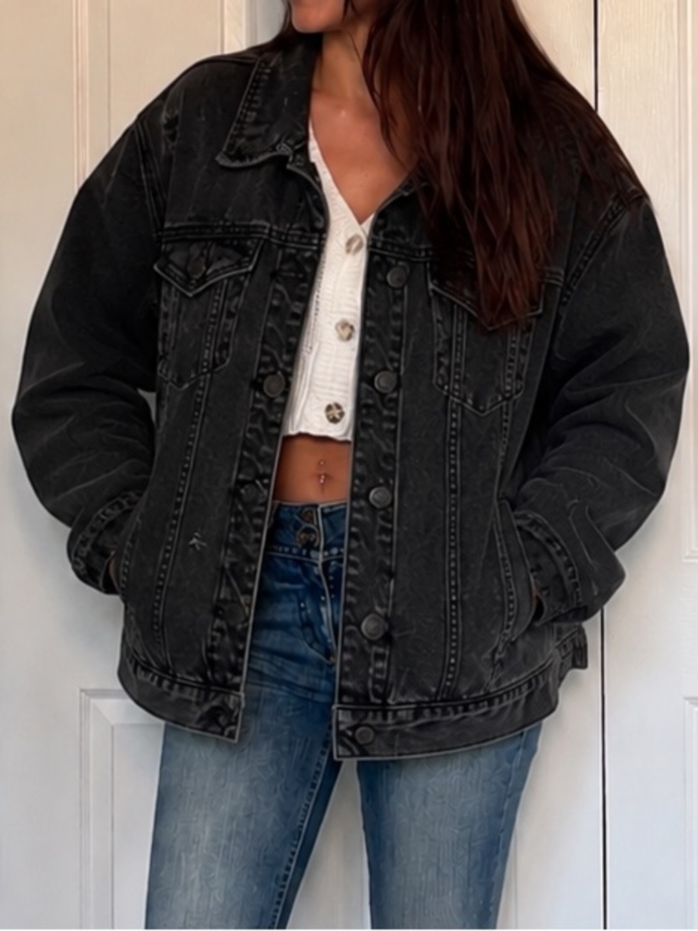 Buffalo David Bitton Charcoal Jean Jacket